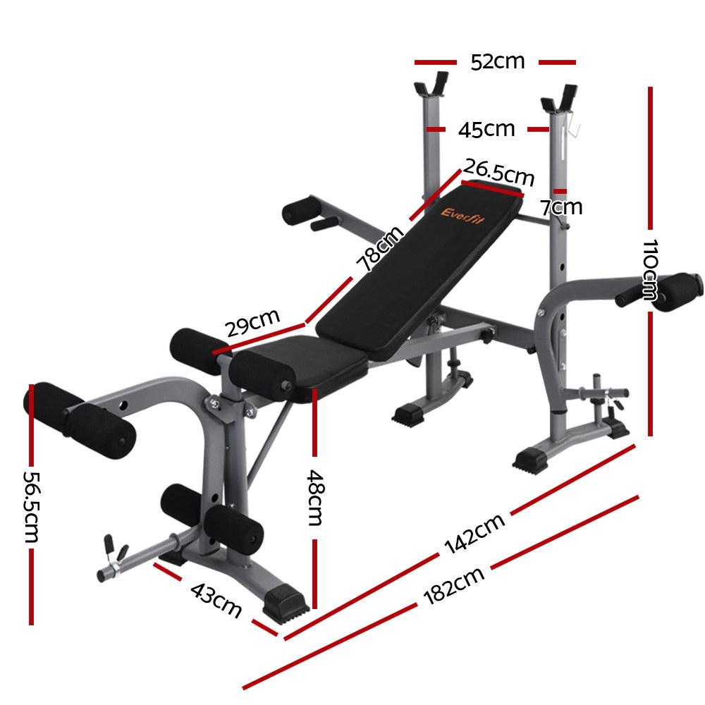 Everfit 7 in 2025 1 weight bench